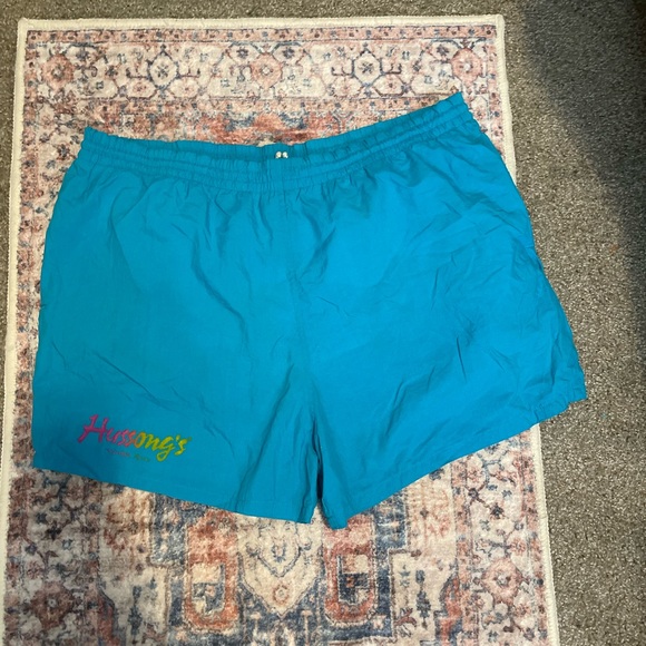 Vintage size large hussongs swim trunks - Picture 1 of 3